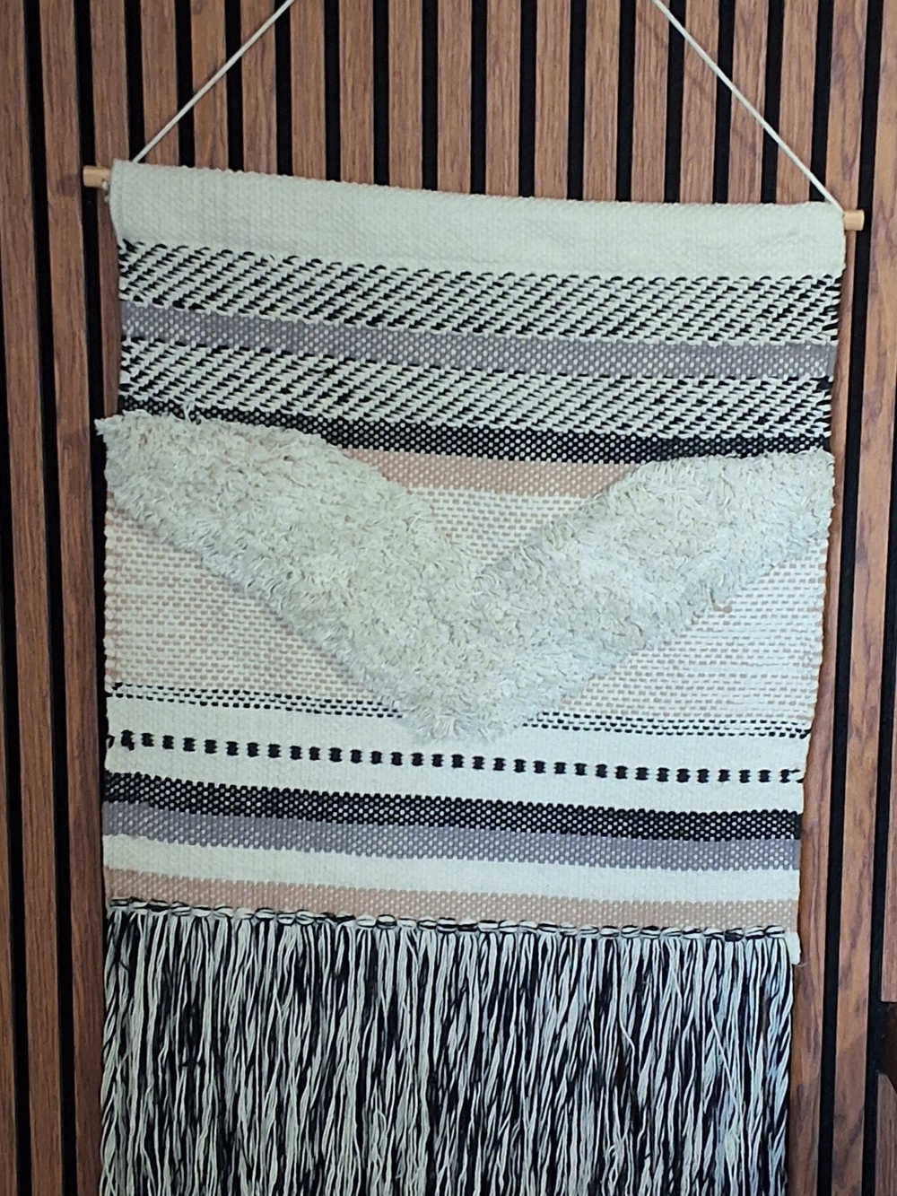 Boho Woven Wall Hanging Tapestry (Textile)